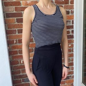 Striped crop top